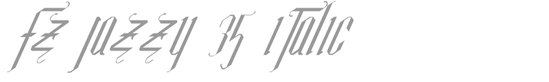 FZ JAZZY 35 ITALIC