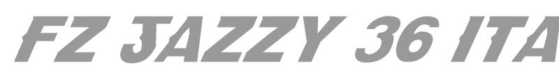 FZ JAZZY 36 ITALIC