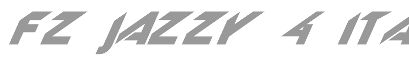 FZ JAZZY 4 ITALIC