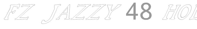 FZ JAZZY 48 HOLLOW ITALIC