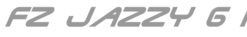 FZ JAZZY 6 ITALIC