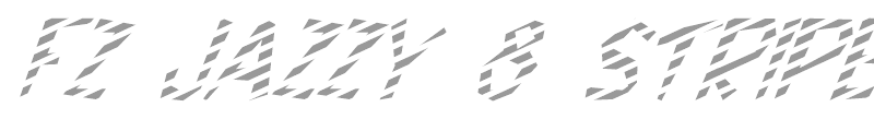 FZ JAZZY 8 STRIPED ITALIC