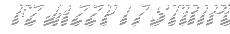 FZ JAZZY 17 STRIPED ITALIC