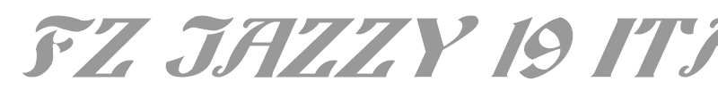 FZ JAZZY 19 ITALIC