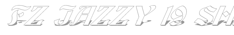 FZ JAZZY 19 SHADOW ITALIC