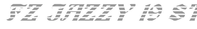 FZ JAZZY 19 STRIPED ITALIC