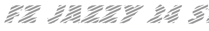 FZ JAZZY 24 STRIPED ITALIC