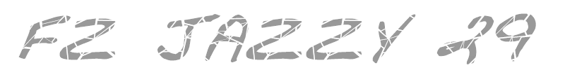 FZ JAZZY 29 CRACKED ITALIC