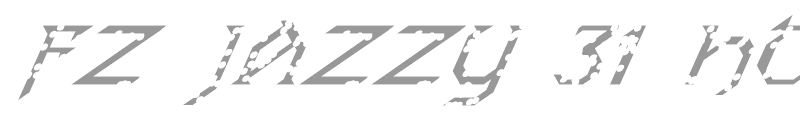 FZ JAZZY 31 HOLEY ITALIC