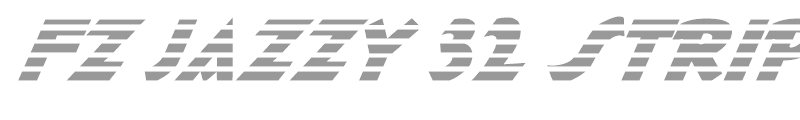 FZ JAZZY 32 STRIPED ITALIC