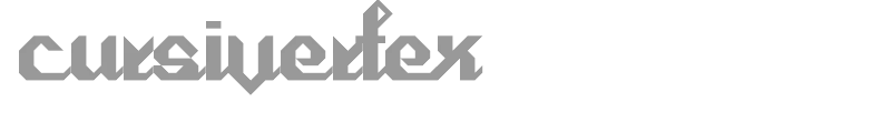 Cursivertex