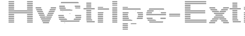 HvStripe-ExtraBold Hollow