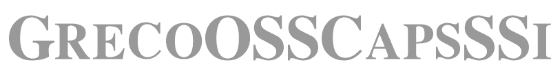 GrecoOSSCapsSSi