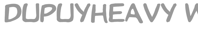 DupuyHeavy Wd