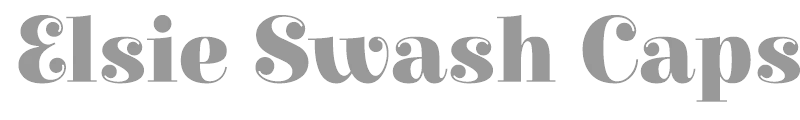 Elsie Swash Caps