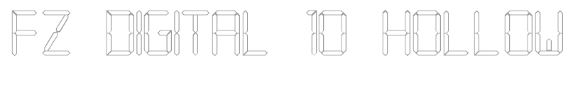 FZ DIGITAL 10 HOLLOW