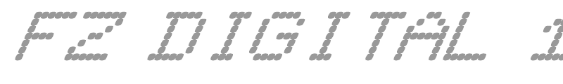FZ DIGITAL 11 ITALIC
