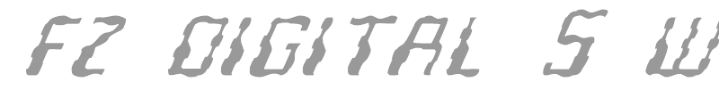 FZ DIGITAL 5 WAVEY ITALIC