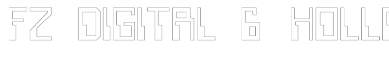 FZ DIGITAL 6 HOLLOW
