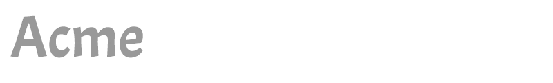 Acme