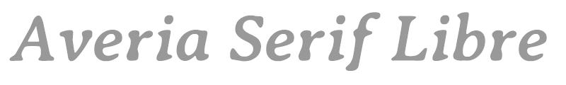 Averia Serif Libre