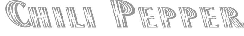 Chili Pepper-Extra Bold Lefty