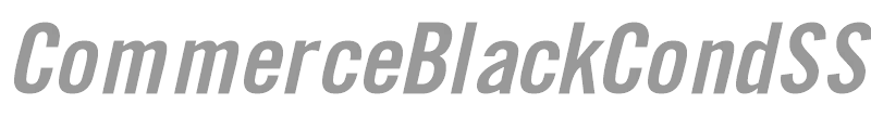 CommerceBlackCondSSi