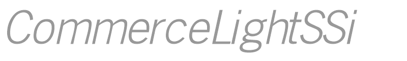 CommerceLightSSi