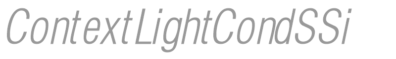 ContextLightCondSSi