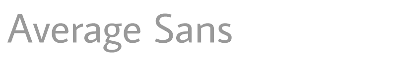 Average Sans