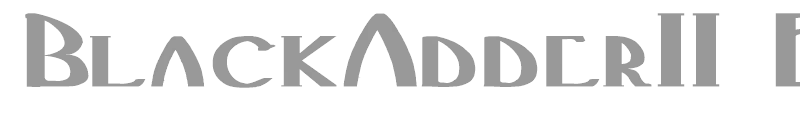 BlackAdderII Extended Bold