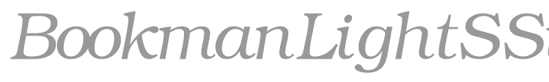 BookmanLightSSi