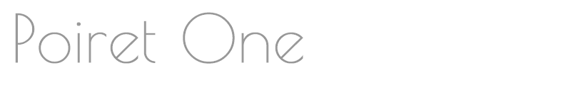 Poiret One