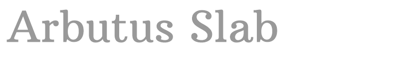Arbutus Slab