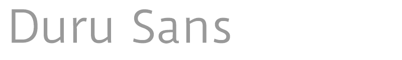 Duru Sans