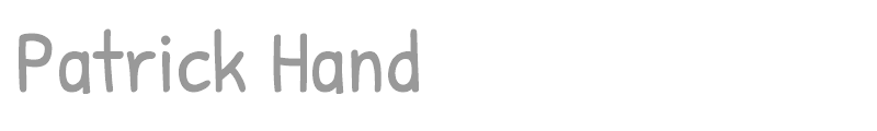 Patrick Hand