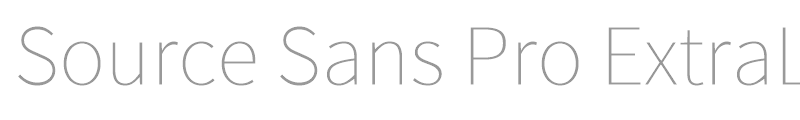 Source Sans Pro