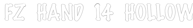 FZ HAND 14 HOLLOW