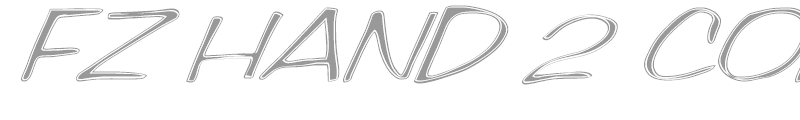 FZ HAND 2 CONTOUR ITALIC