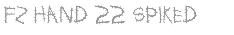 FZ HAND 22 SPIKED