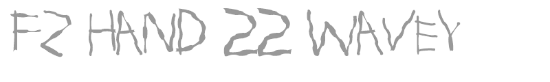 FZ HAND 22 WAVEY