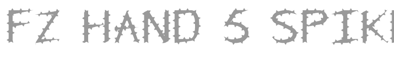 FZ HAND 5 SPIKED
