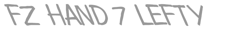 FZ HAND 7 LEFTY