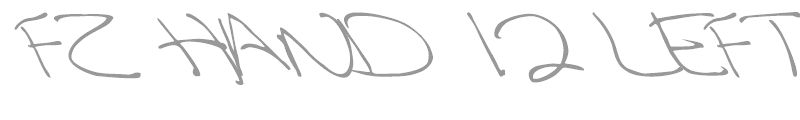 FZ HAND 12 LEFTY