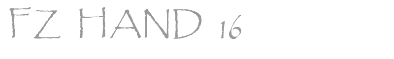FZ HAND 16