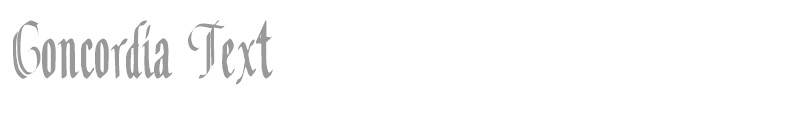 Concordia Text