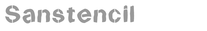 Sanstencil