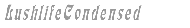 LushlifeCondensed