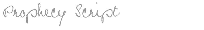 Prophecy Script