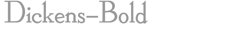 Dickens-Bold